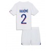Paris Saint-Germain Achraf Hakimi #2 Tredjedraktsett Barn 2022-23 Kortermet (+ korte bukser)